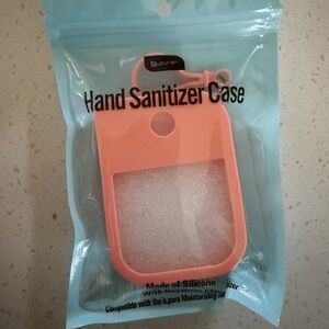 Orange Hand Sanitizer Case